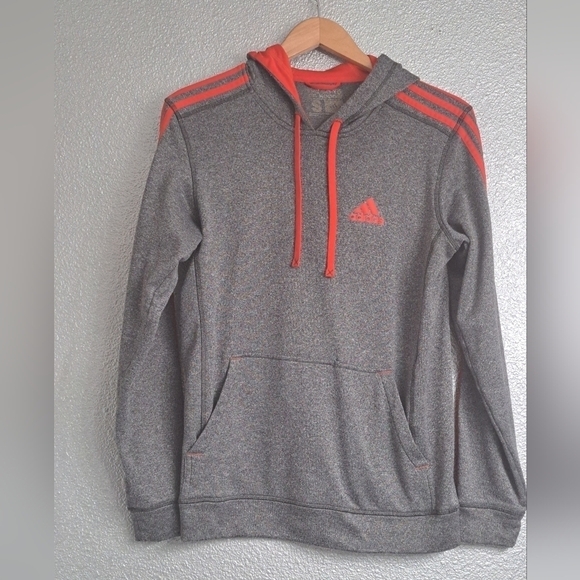 adidas Tops - Adidas Women's Grey Pullover Hoodie Size S